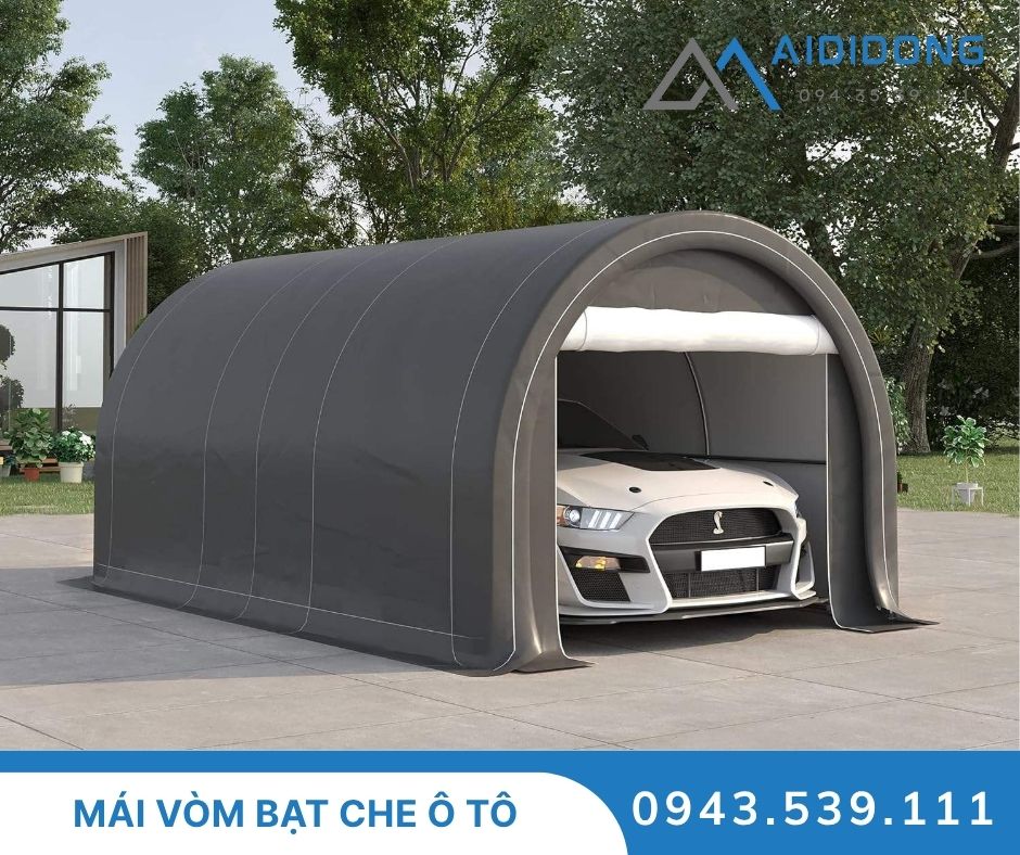 Mái bạt vòm che ô tô