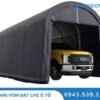 Mái bạt vòm che ô tô
