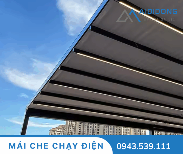 Mái hiên di động chạy điện