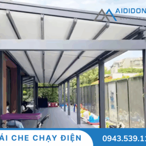 Mái hiên di động chạy điện
