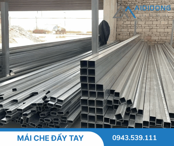 Mái che đẩy tay