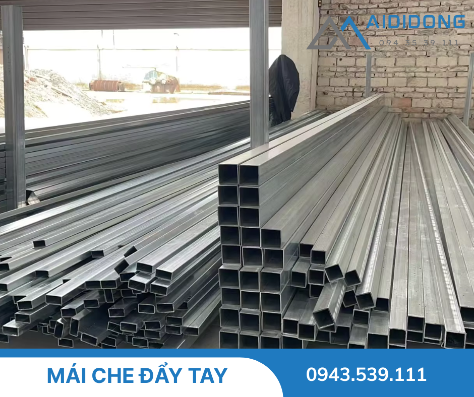 Mái che đẩy tay