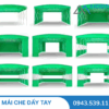 Mái che đẩy tay ngoài trời