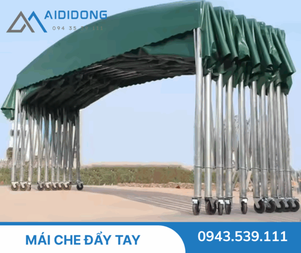 Mái che đẩy tay
