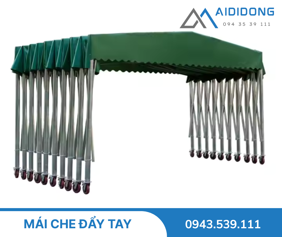 Mái che đẩy tay