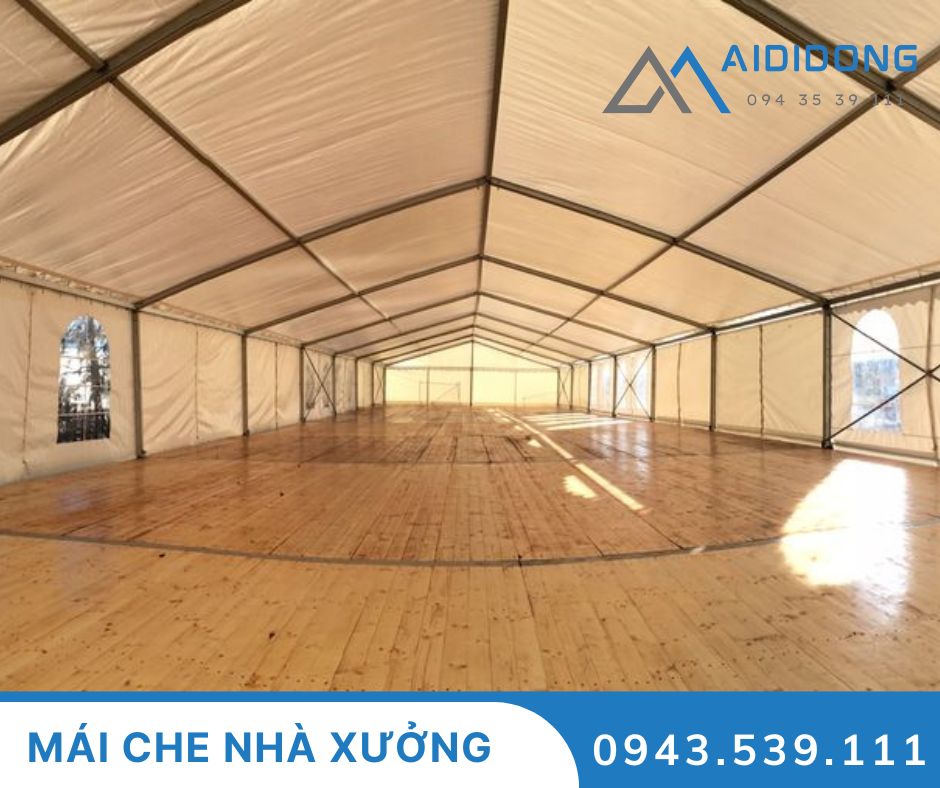 Mái che nhà xưởng