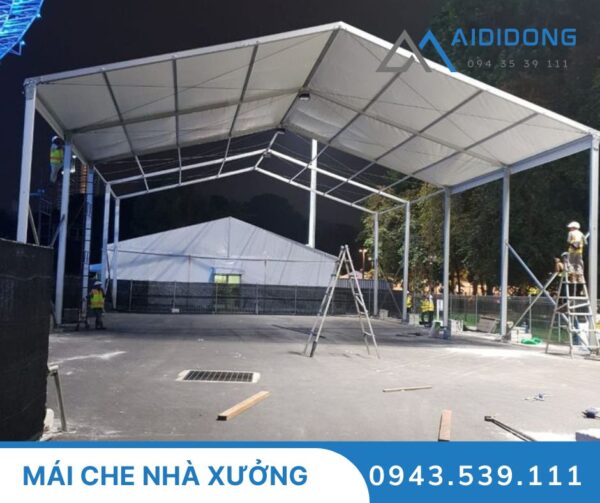 Mái che nhà xưởng