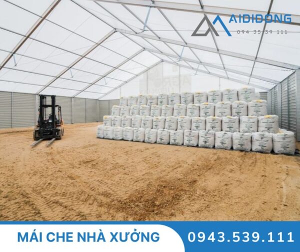 Mái che nhà xưởng