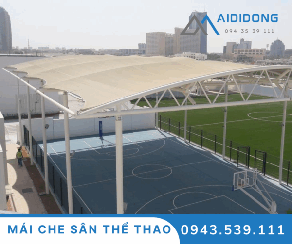 Mái che sân thể thao