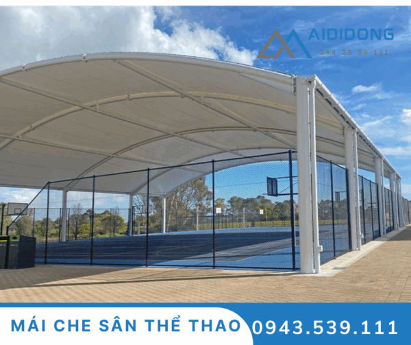 Mái che hồ bơi ngoài trời