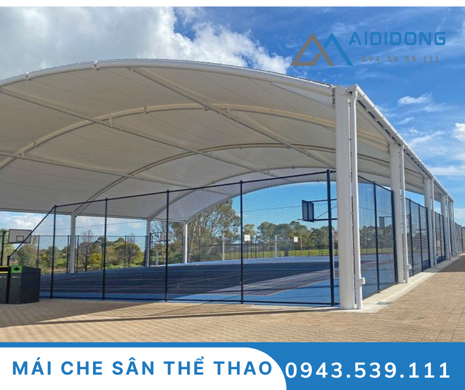 Mái che hồ bơi ngoài trời