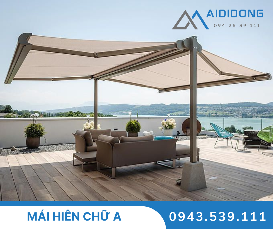 Mái hiên di động giá rẻ
