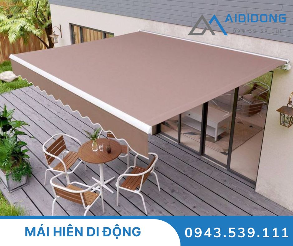 Lắp đặt mái che tự động
