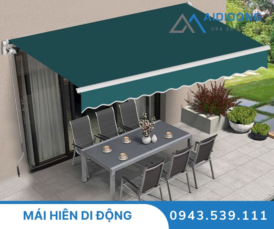 Mái hiên di động 12