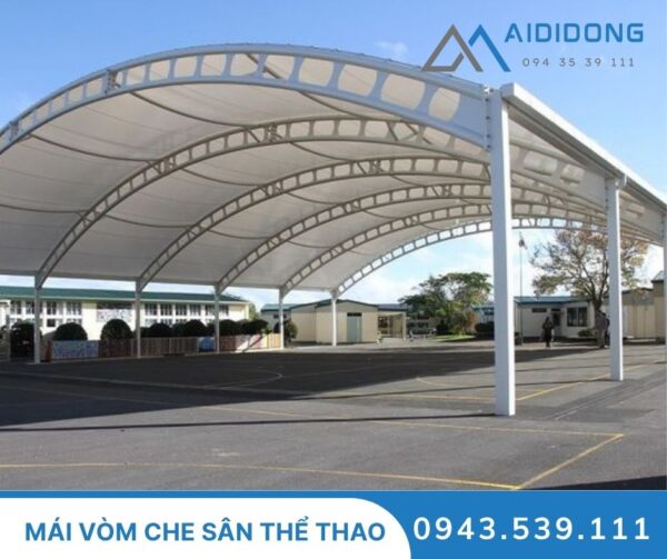Mái vòm che sân thể thao