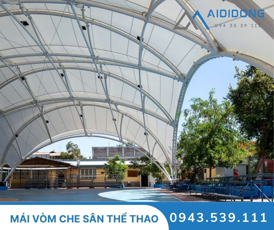 Mái vòm che sân thể thao