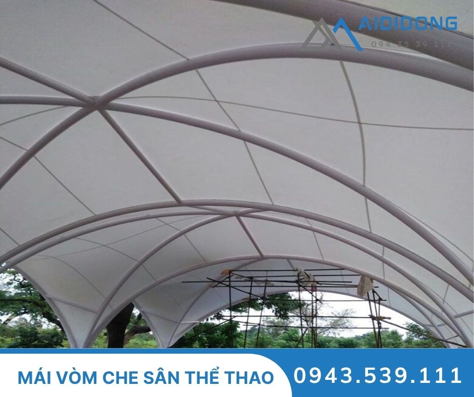 Mái vòm che sân thể thao