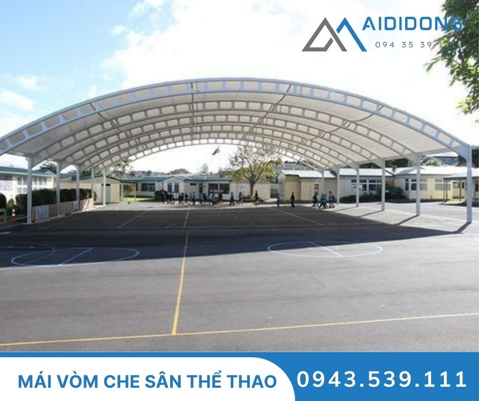 Mái vòm che sân thể thao
