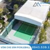 Mái vòm di động sân pickleball