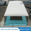 Mái vòm di động sân pickleball