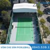 Mái vòm di động sân pickleball