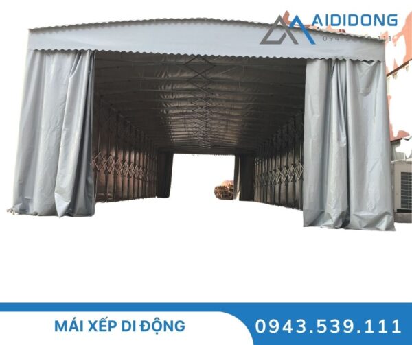 Mái xếp di động có cửa