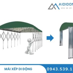 Lắp đặt mái xếp di động