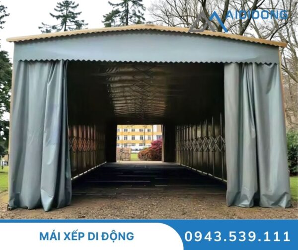 Mái xếp di động có cửa