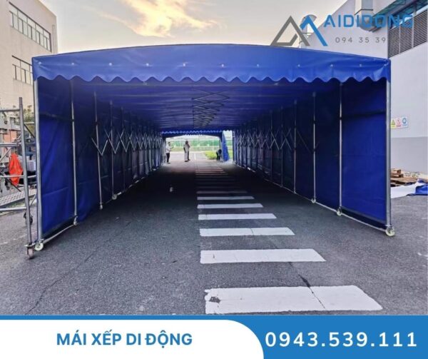 Mái xếp di động có cửa