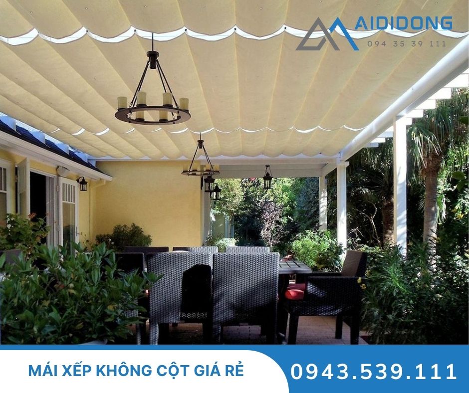 Mái xếp không cột giá rẻ (3)