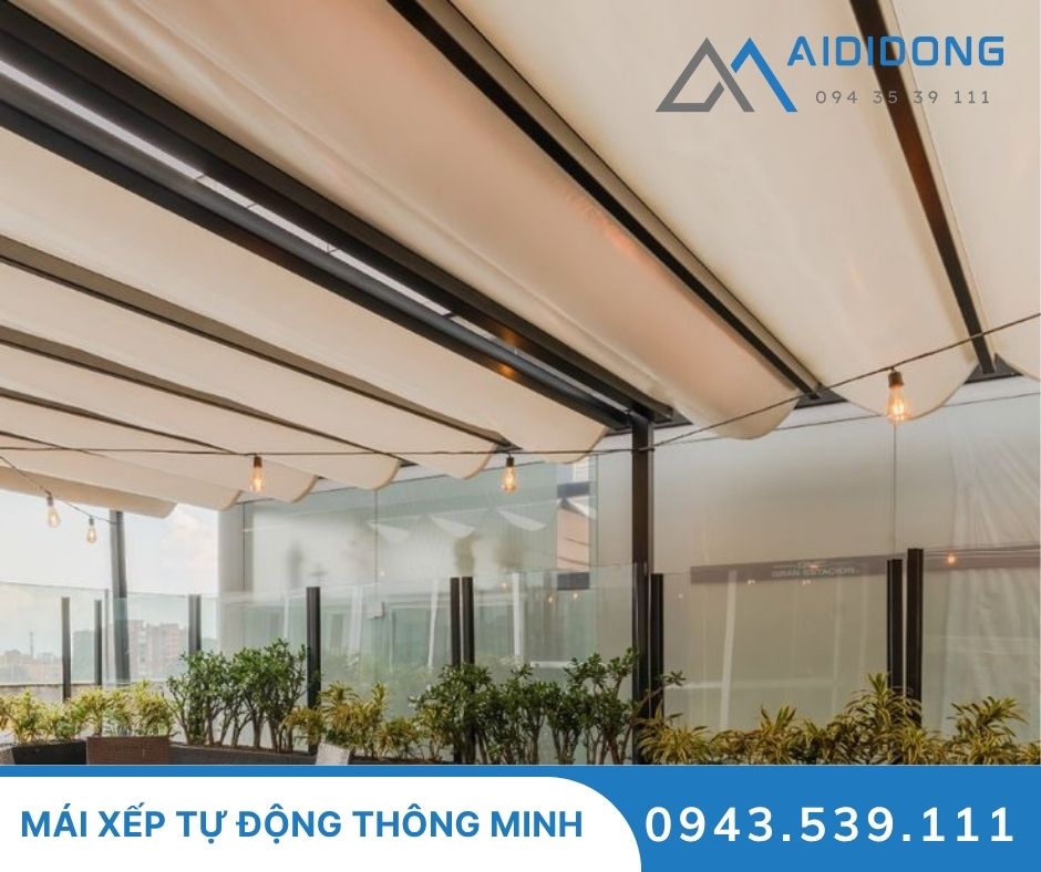 Mái xếp tự động thông minh