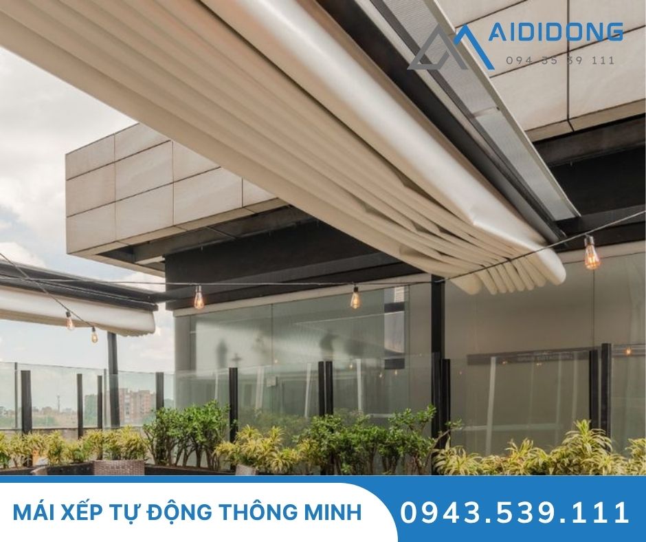 Mái xếp tự động thông minh