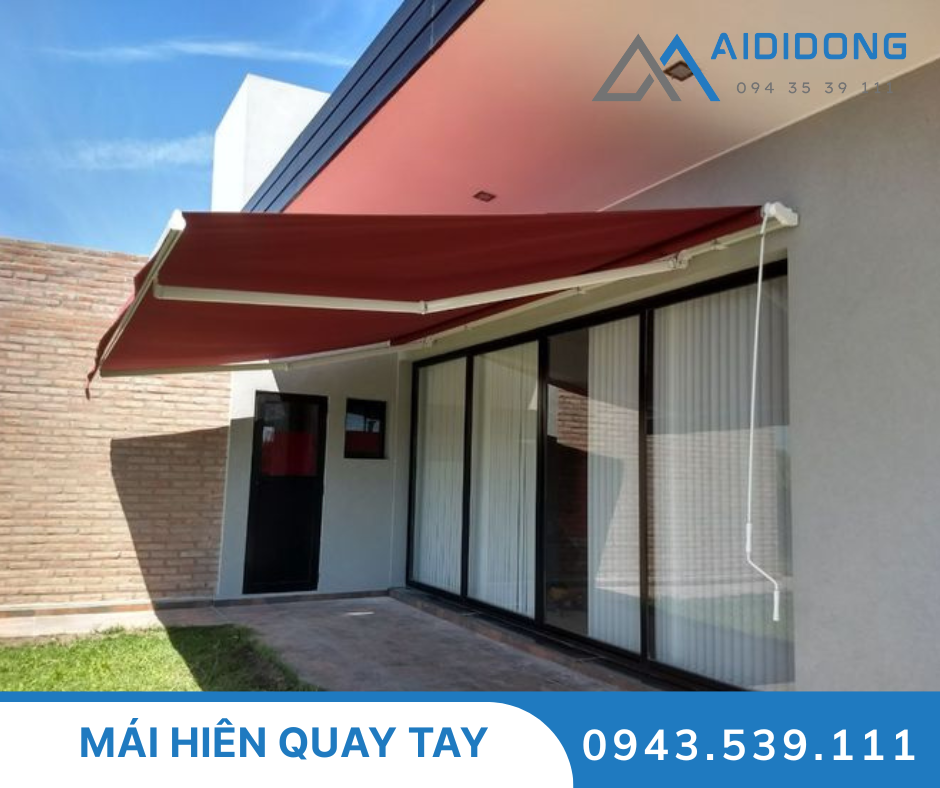 Mái hiên di động giá rẻ