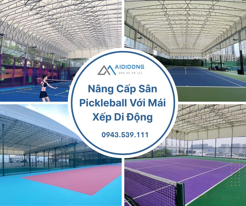 mái xếp di động