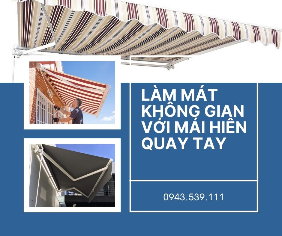 Mái hiên quay tay