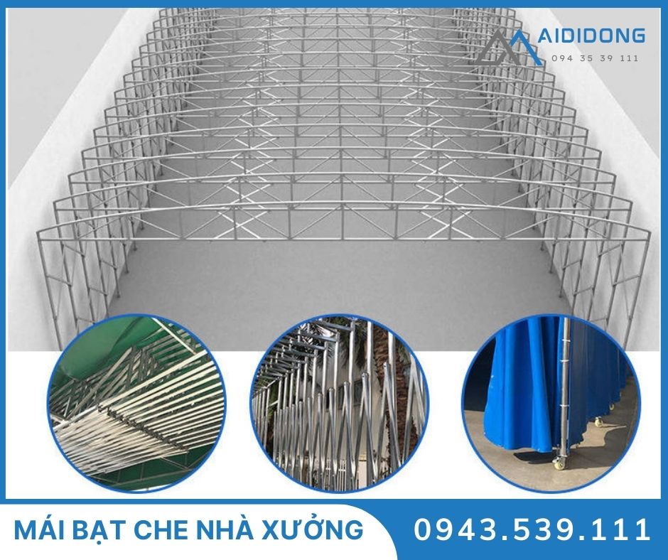 Mái bạt che nhà xưởng (2)