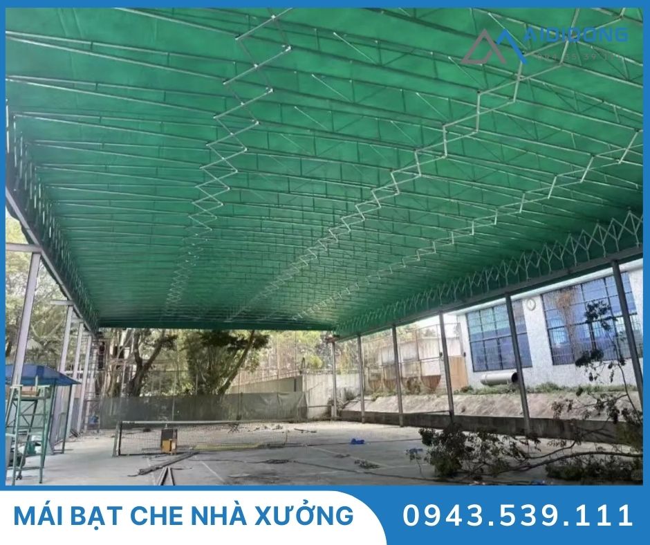 Mái bạt che nhà xưởng (2)