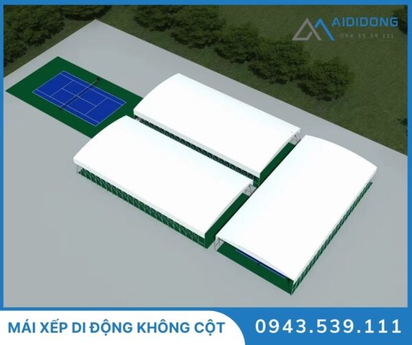 Mái xếp di động không cột (2)