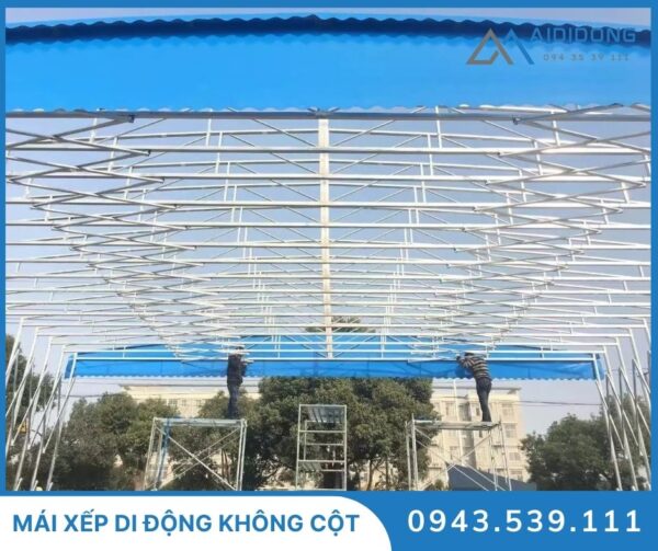Mái xếp di động không cột (2)