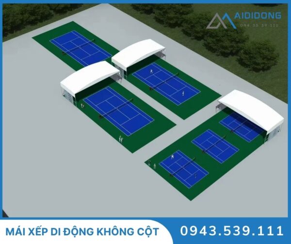 Mái xếp di động không cột (2)