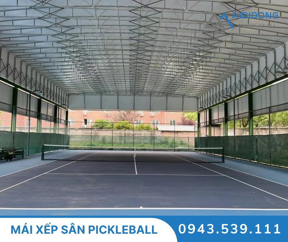 Mái xếp sân pickleball (2)