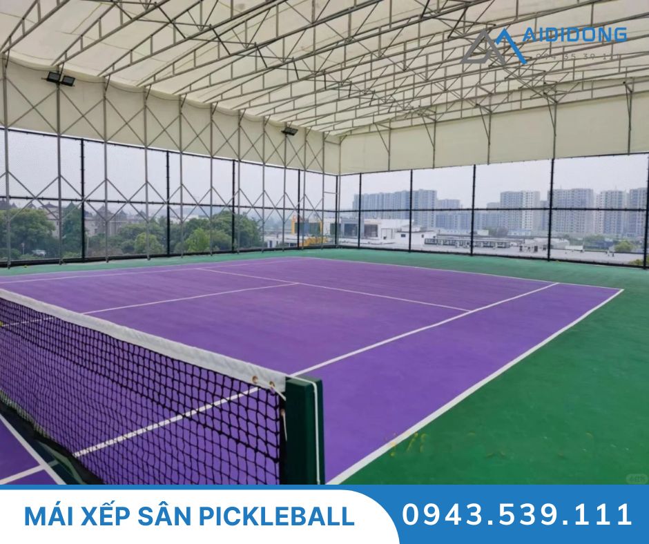 Mái xếp sân pickleball (2)