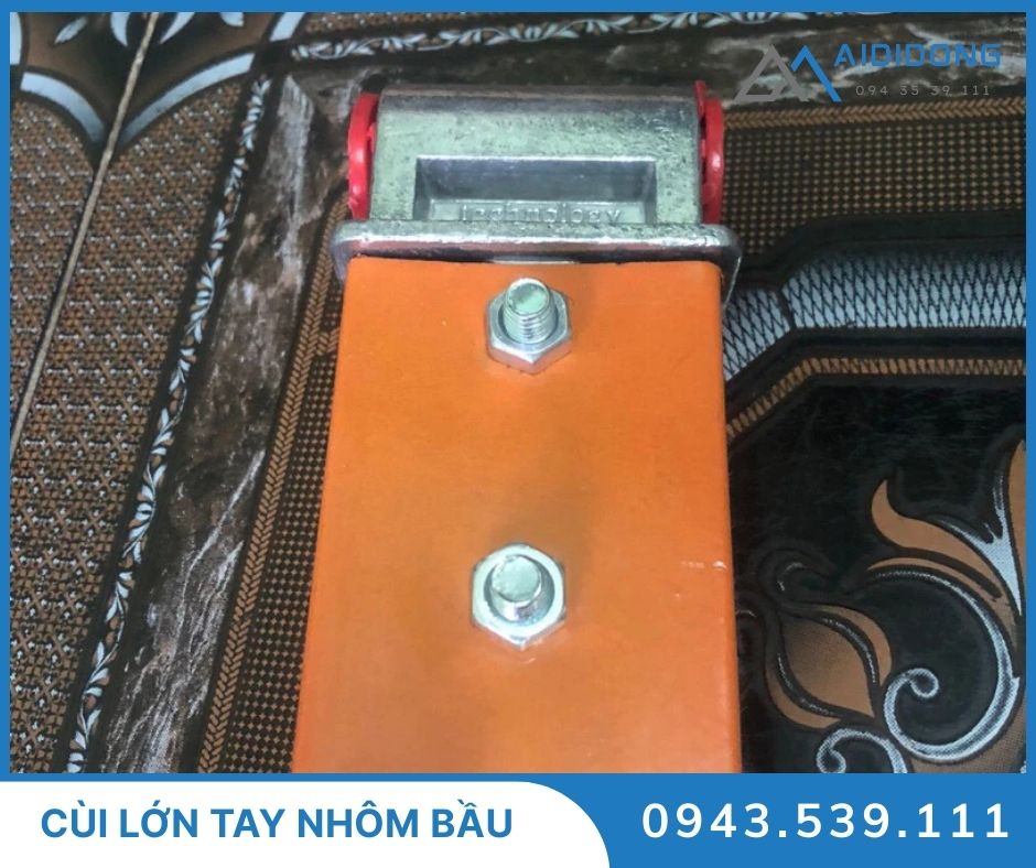 Cùi lớn tay nhôm bầu mái hiên di động (3)