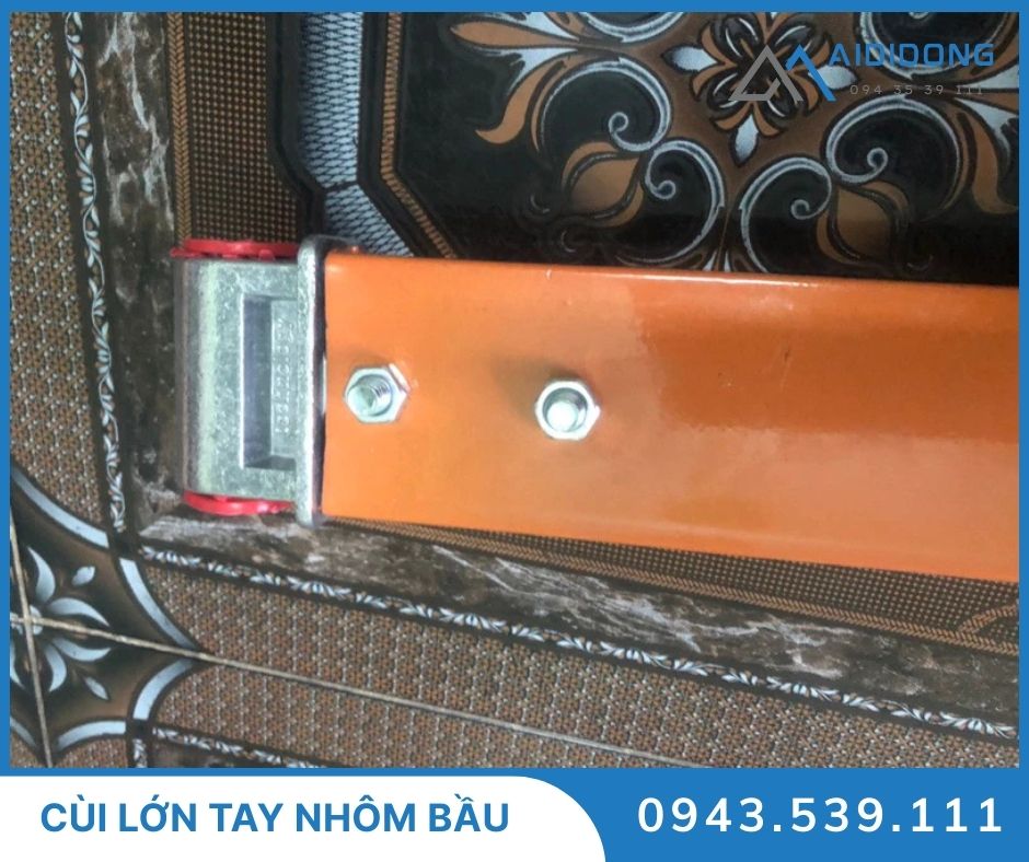 Cùi lớn tay nhôm bầu mái hiên di động (3)