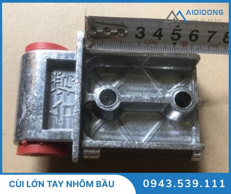 Cùi lớn tay nhôm bầu mái hiên di động (3)