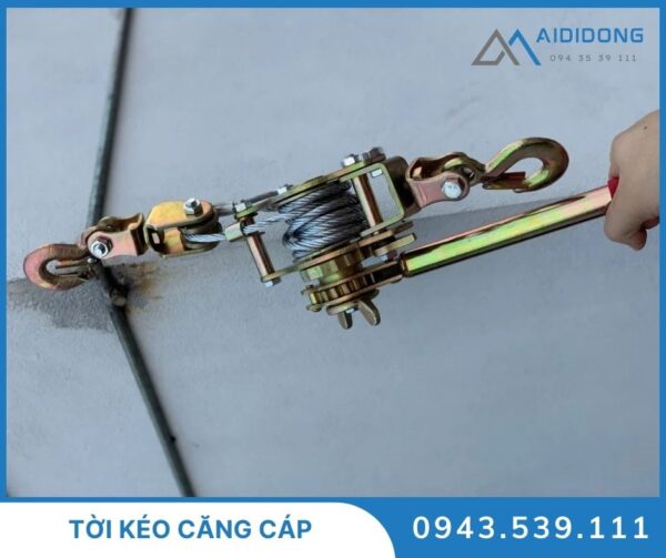 Tời kéo căng cáp