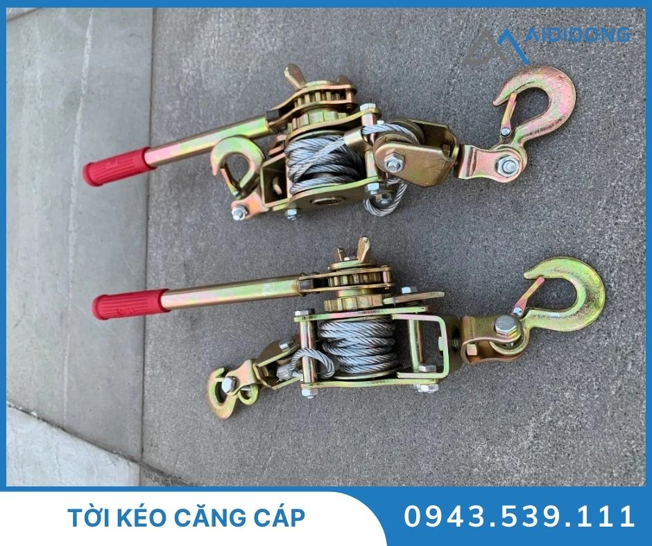 Tời kéo căng cáp