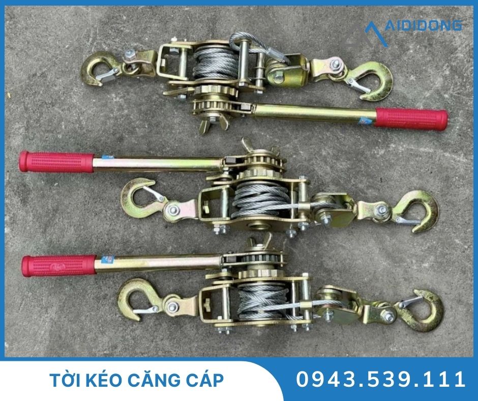 Tời kéo căng cáp