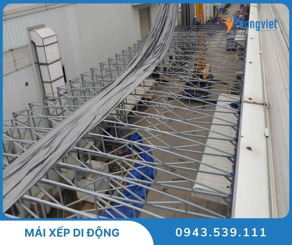 Công trình mái xếp di động tại Hải Phòng (20)