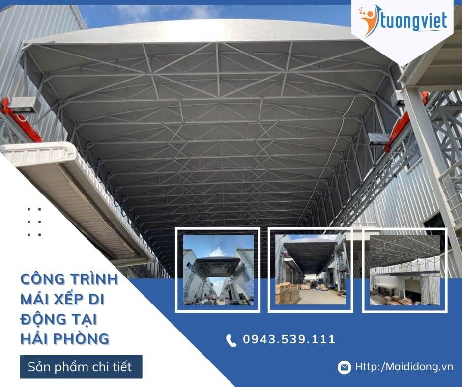 Công trình mái xếp di động tại Hải Phòng (21)